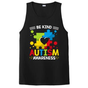 Be Kind Autism Awareness Acceptance Choose Kindness Meaningful Gift PosiCharge Competitor Tank