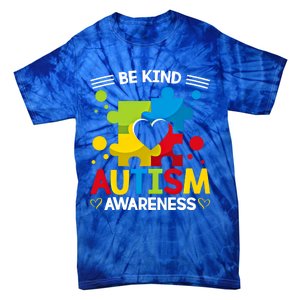 Be Kind Autism Awareness Acceptance Choose Kindness Meaningful Gift Tie-Dye T-Shirt