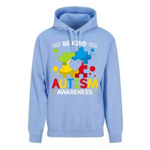 Be Kind Autism Awareness Acceptance Choose Kindness Meaningful Gift Unisex Surf Hoodie