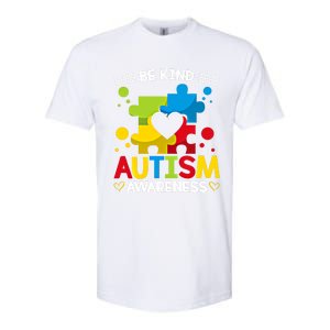 Be Kind Autism Awareness Acceptance Choose Kindness Meaningful Gift Softstyle CVC T-Shirt