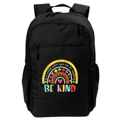 Be Kind Autism Awareness Acceptance Rainbow Choose Kindness Meaningful Gift Backpack