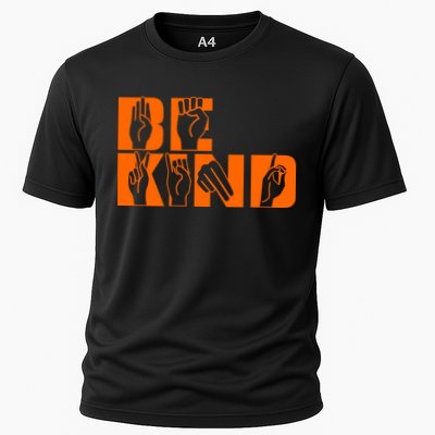 Be Kind ASL Hand Sign Language Performance Shirt