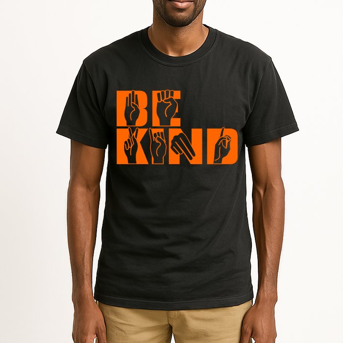 Be Kind ASL Hand Sign Language Tall T-Shirt