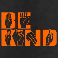 Be Kind ASL Hand Sign Language Trucker Hat