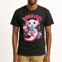 Bobalotl Kawaii Axolotl Drinking Boba Tea Pet Axolotl Lover  Tall T-Shirt