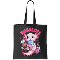 Bobalotl Kawaii Axolotl Drinking Boba Tea Pet Axolotl Lover  Bag