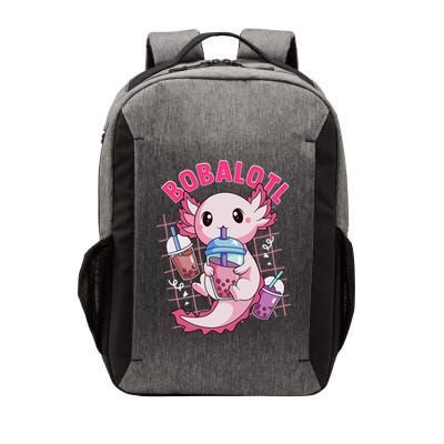 Bobalotl Kawaii Axolotl Drinking Boba Tea Pet Axolotl Lover  Vector Backpack