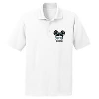 Be Kind Autism Awareness Female Bun PosiCharge RacerMesh Polo