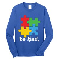 Be Kind Autism Awareness Kindness Positive Saying Gift Long Sleeve Shirt