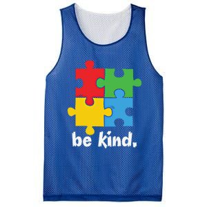 Be Kind Autism Awareness Kindness Positive Saying Gift Mesh Reversible Basketball Jersey Tank