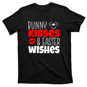 Bunny Kisses And Easter Wishes T-Shirt