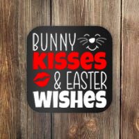 Bunny Kisses And Easter Wishes Coaster