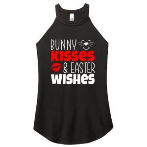 Bunny Kisses And Easter Wishes Women's Perfect Tri Rocker Tank