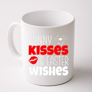 Bunny Kisses And Easter Wishes Coffee Mug