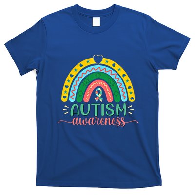 Be Kind Autism Awareness Puzzle Rainbow Choose Kindness Meaningful Gift T-Shirt