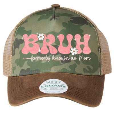 Bruh Known As Mom Formerly Mommy Mama Mom Life Mothers Day Legacy Tie Dye Trucker Hat