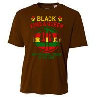 Black King And Queen Most Powerful Pieces Of The Game Cooling Performance Crew T-Shirt