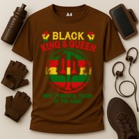 Black King And Queen Most Powerful Pieces Of The Game Cooling Performance Crew T-Shirt