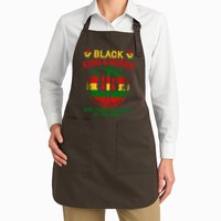 Black King And Queen Most Powerful Pieces Of The Game Apron