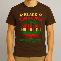 Black King And Queen Most Powerful Pieces Of The Game T-Shirt