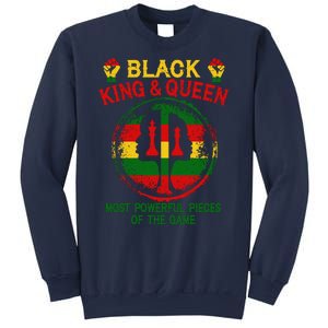 Black King And Queen Most Powerful Pieces Of The Game Sweatshirt