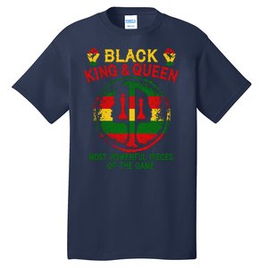 Black King And Queen Most Powerful Pieces Of The Game Tall T-Shirt