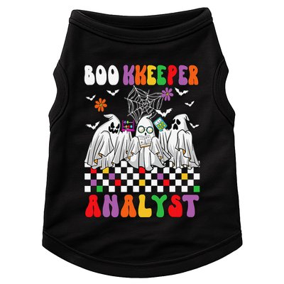 Boo Kkeeper Analyst Halloween Bookkeeper Job Matching Party Doggie Tank