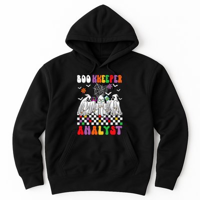 Boo Kkeeper Analyst Halloween Bookkeeper Job Matching Party Hoodie
