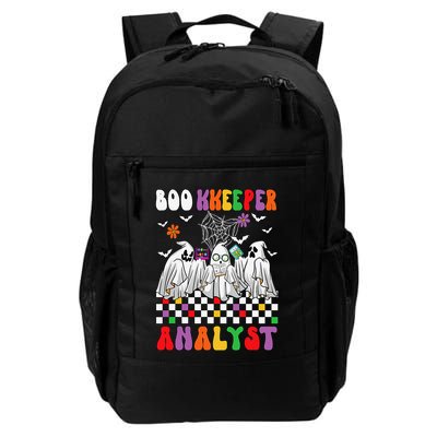 Boo Kkeeper Analyst Halloween Bookkeeper Job Matching Party Backpack