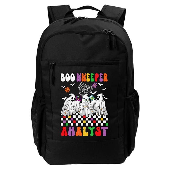 Boo Kkeeper Analyst Halloween Bookkeeper Job Matching Party Backpack