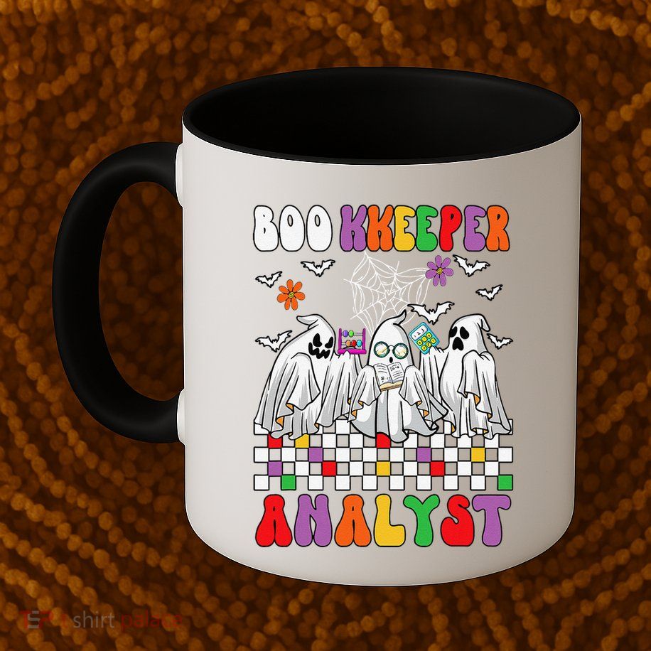 Boo Kkeeper Analyst Halloween Bookkeeper Job Matching Party Mug