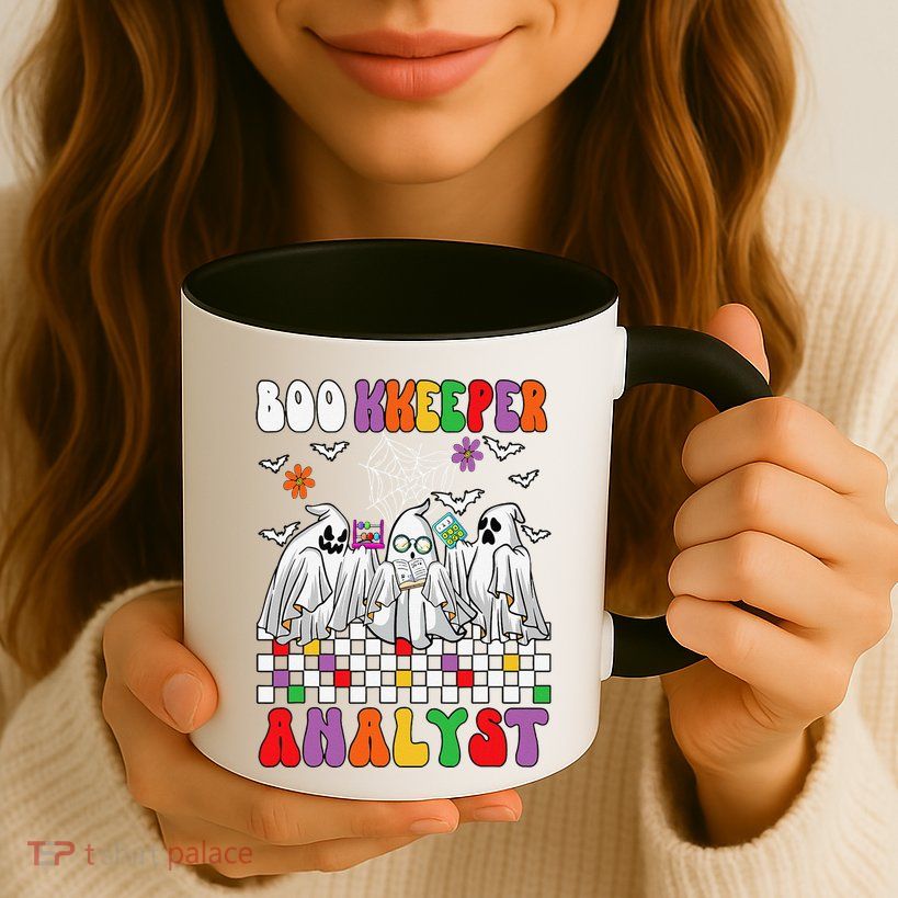 Boo Kkeeper Analyst Halloween Bookkeeper Job Matching Party Mug