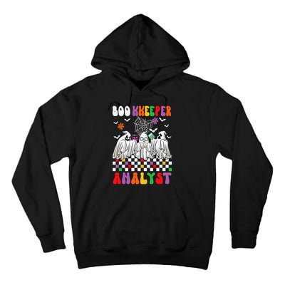 Boo Kkeeper Analyst Halloween Bookkeeper Job Matching Party Tall Hoodie