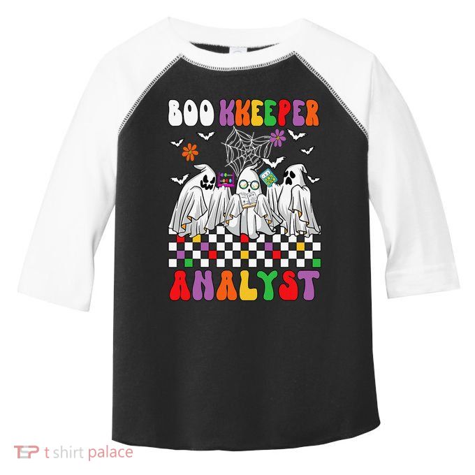 Boo Kkeeper Analyst Halloween Bookkeeper Job Matching Party Toddler Fine Jersey T-Shirt