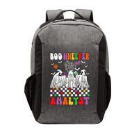 Boo Kkeeper Analyst Halloween Bookkeeper Job Matching Party Vector Backpack