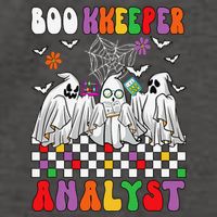 Boo Kkeeper Analyst Halloween Bookkeeper Job Matching Party Vector Backpack