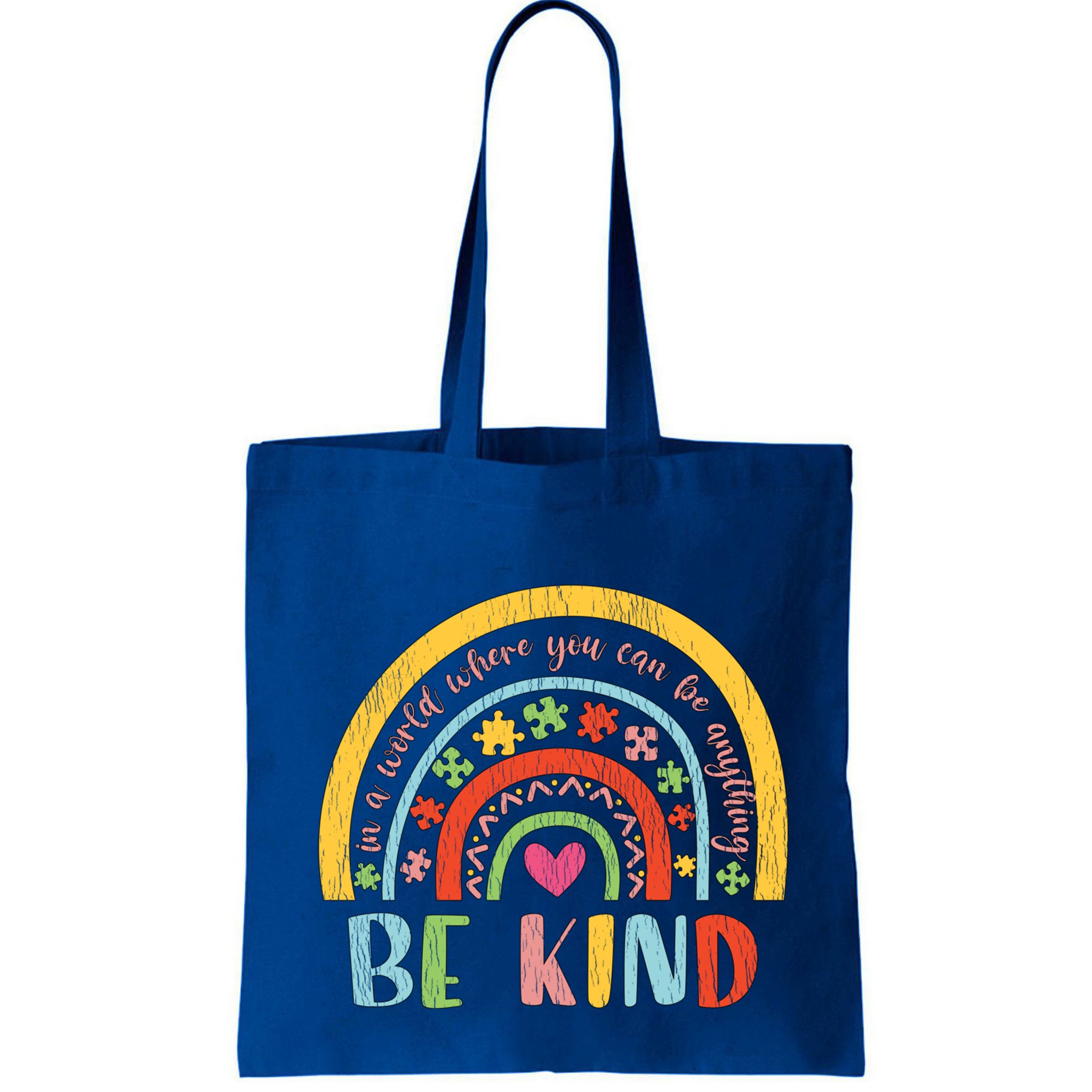 Be Kind Autism Awareness Acceptance Rainbow Choose Kindness Cute Gift Bag