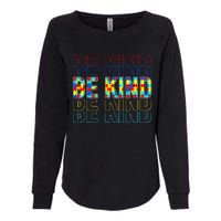 Be Kind Autism Awareness Special Education Autism Teacher Womens California Wash Sweatshirt