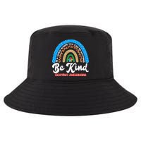 Be Kind Autism Awareness Pattern Rainbow Cool Comfort Performance Bucket Hat