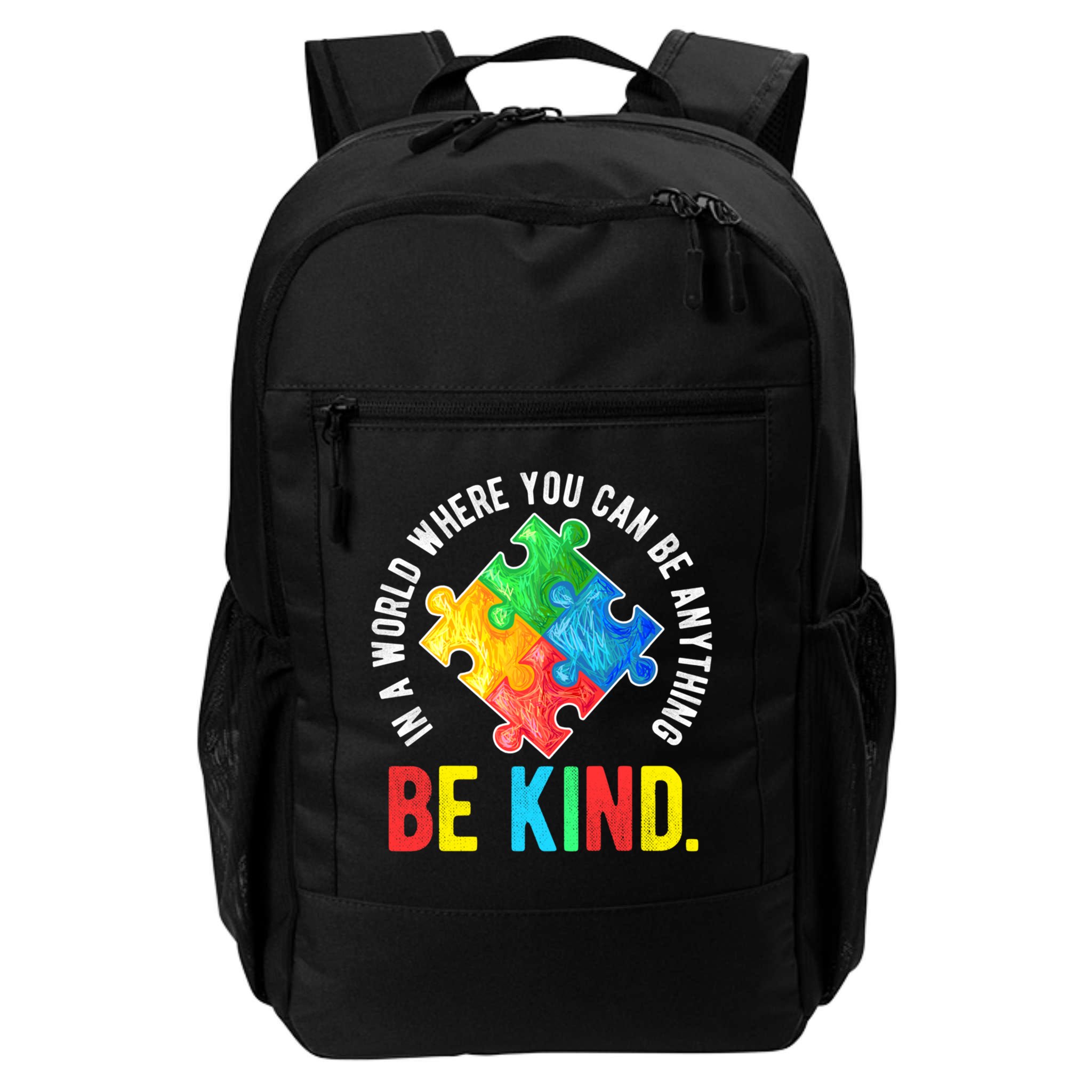 Be Kind Autism Awareness Cute Gift Backpack