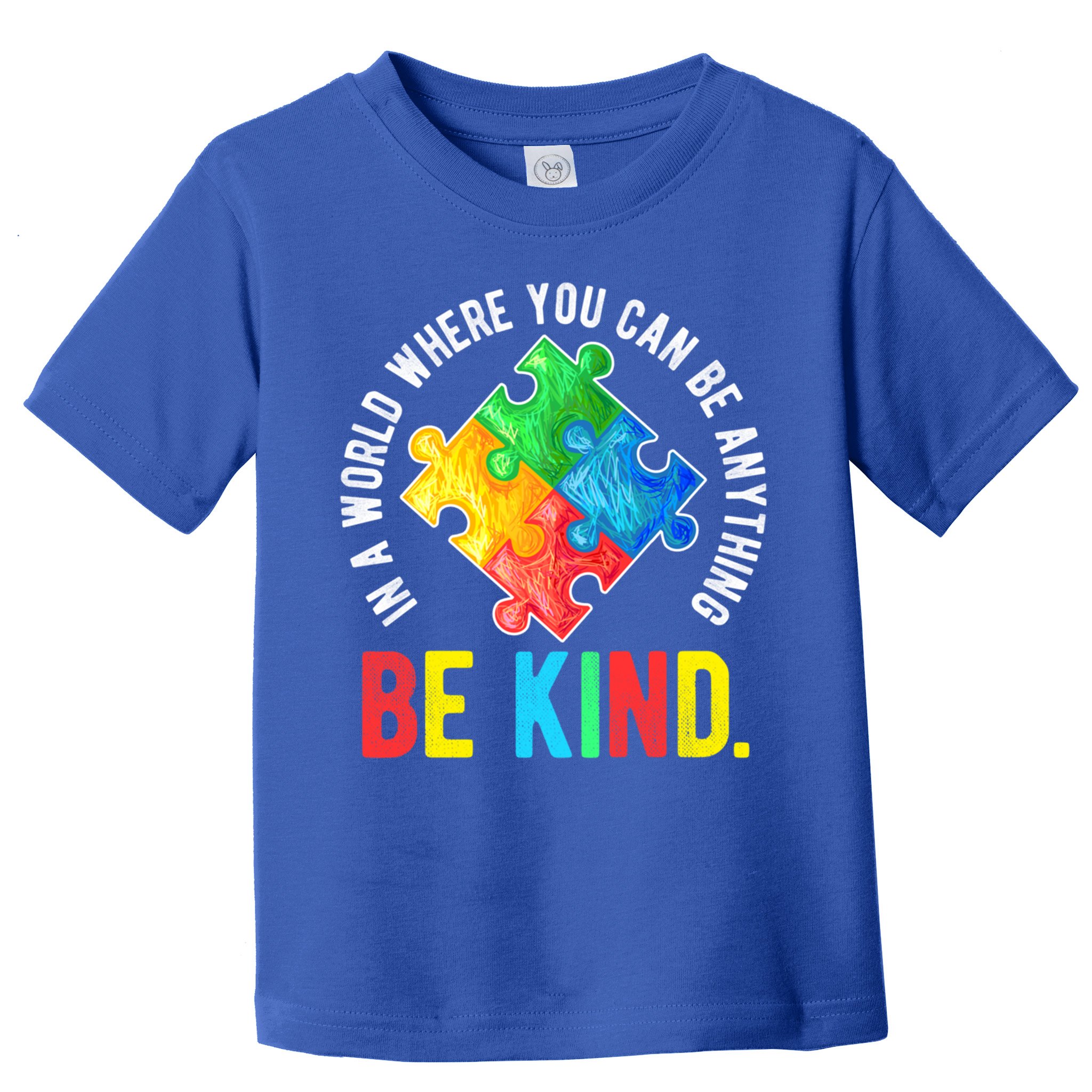 Be Kind Autism Awareness Cute Gift Toddler T-Shirt