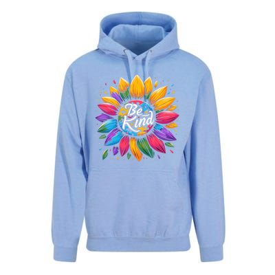 Be Kind Autism Awareness Gift Sunflower Meaningful Gift Unisex Surf Hoodie