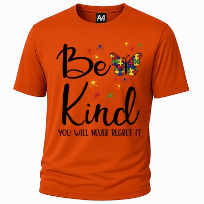 Be Kind Autism Teacher Inclusion Diversity Choose Kindness Gift Cooling Performance Crew T-Shirt