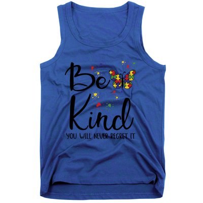 Be Kind Autism Teacher Inclusion Diversity Choose Kindness Gift Tank Top