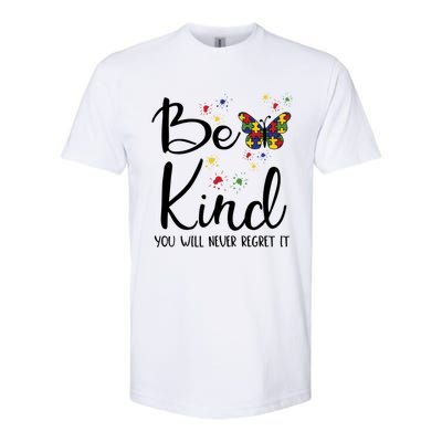 Be Kind Autism Teacher Inclusion Diversity Choose Kindness Gift Softstyle CVC T-Shirt