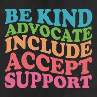 Be Kind Advocate Include Accept Support Autism Awareness Cool Comfort Performance Bucket Hat