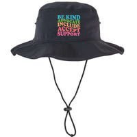 Be Kind Advocate Include Accept Support Autism Awareness Bucket Hat