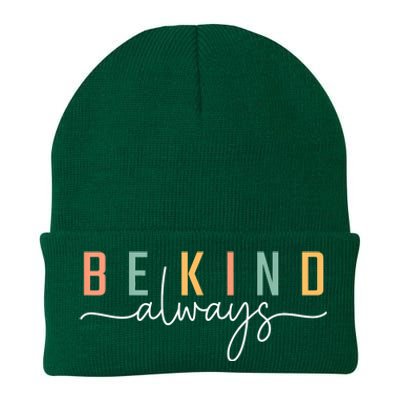 Be Kind Always Women Letter Print Inspirational Knit Cap Winter Beanie