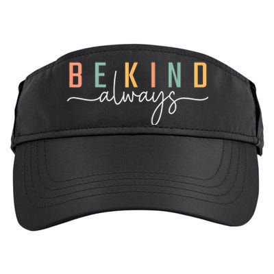 Be Kind Always Women Letter Print Inspirational Adult Drive Performance Visor