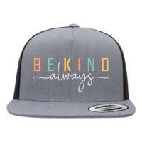 Be Kind Always Women Letter Print Inspirational Flat Bill Trucker Hat